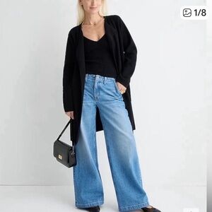 J.Crew Juliette collarless sweater-blazer